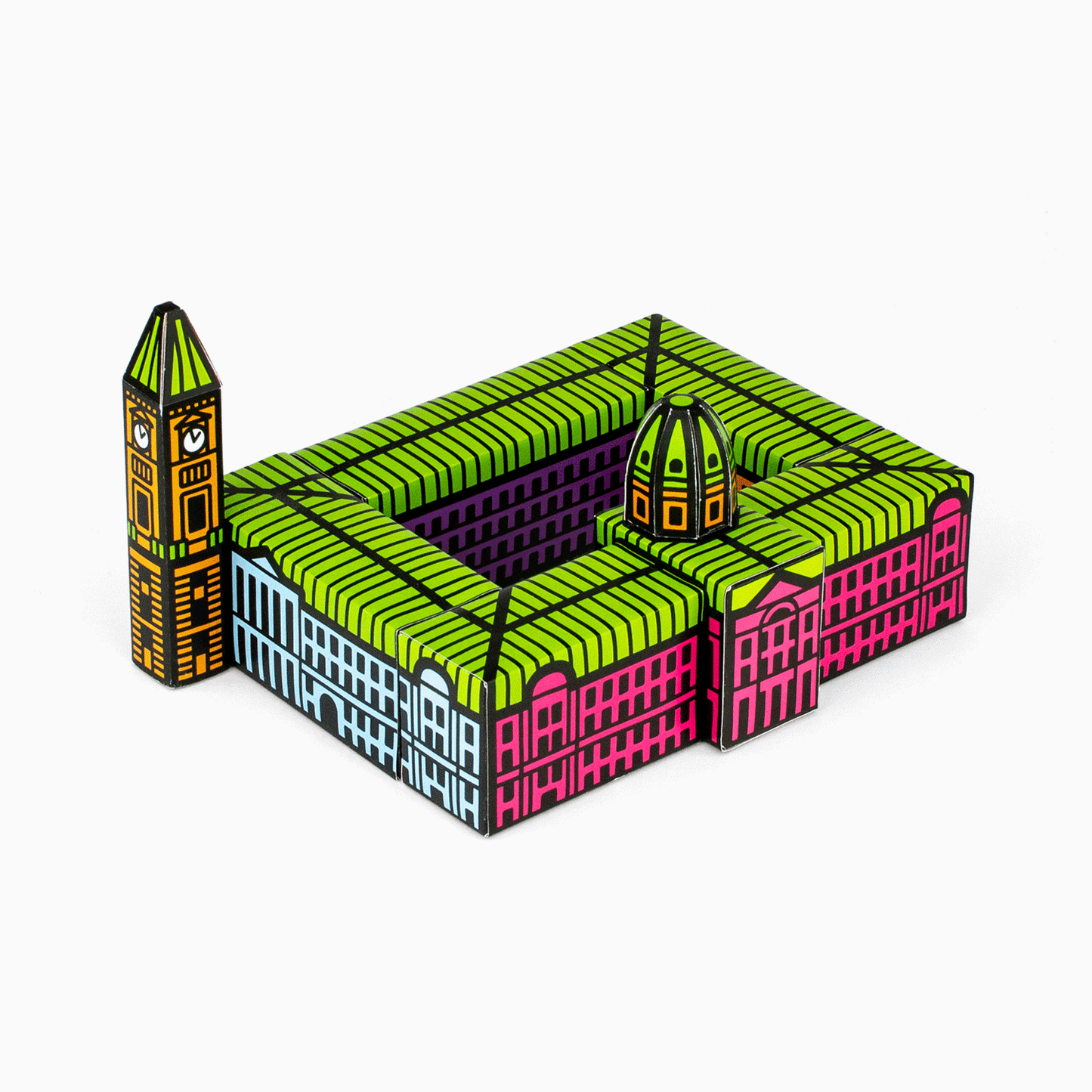 Foxetroo Cut-out Paper Model of Birmingham Council House Museum and Art Gallery