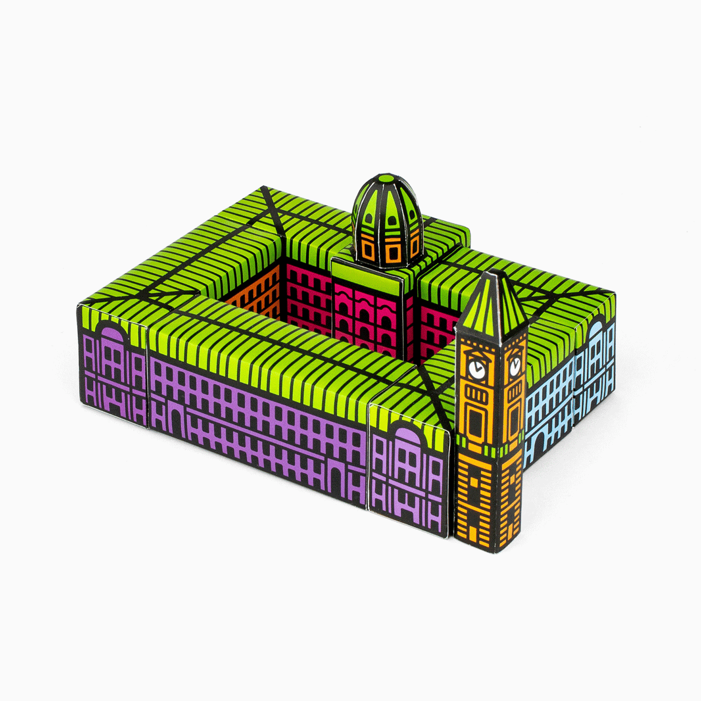 Foxetroo Cut-out Paper Model of Birmingham Council House Museum and Art Gallery