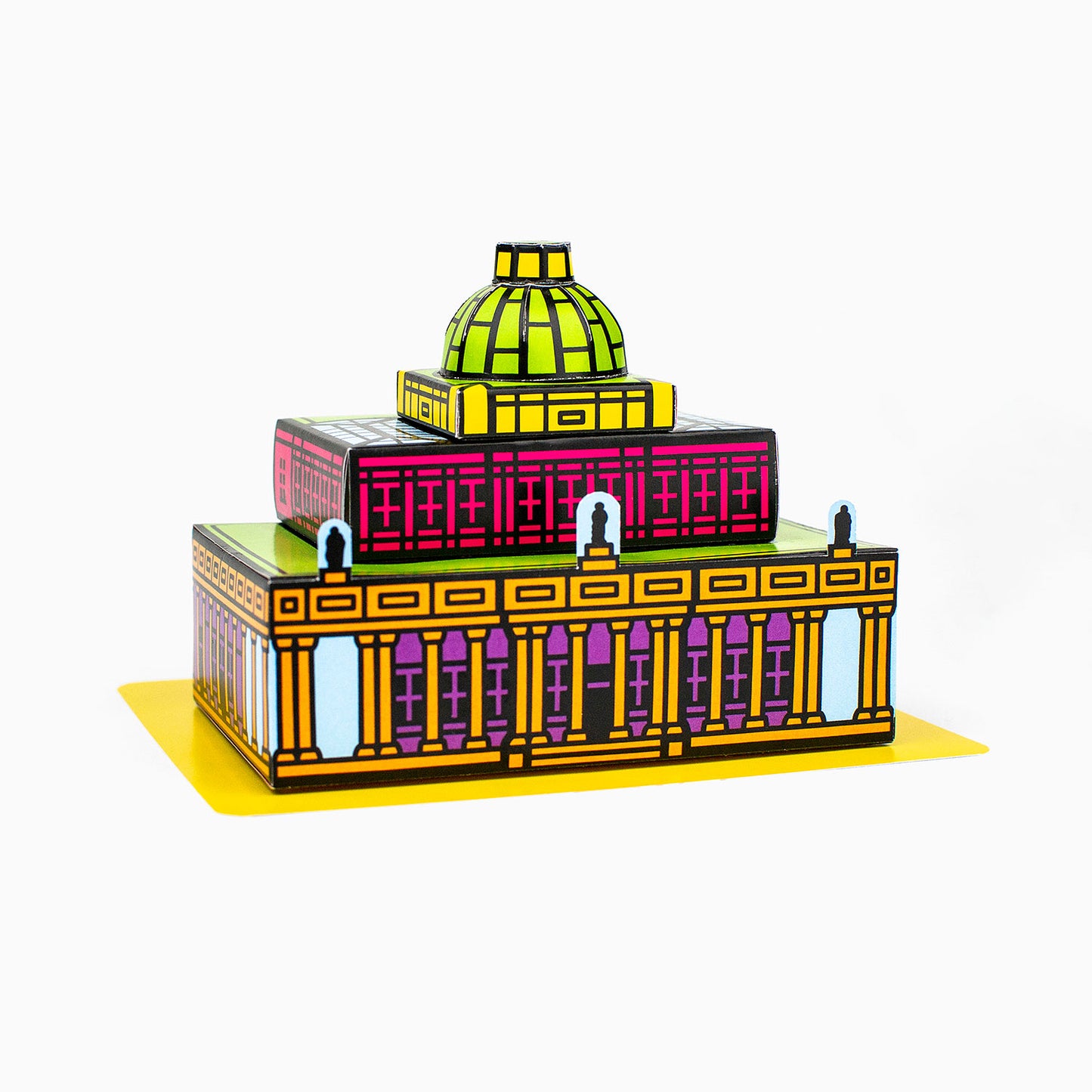 Foxetroo Cut-out Paper Model of Pittville Pump Room in Cheltenham