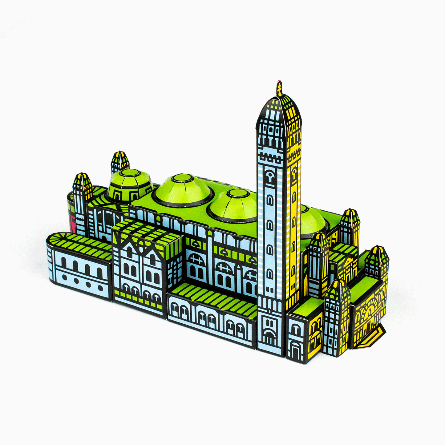 Foxetroo Cut-out Paper Model of Westminster Cathedral in London