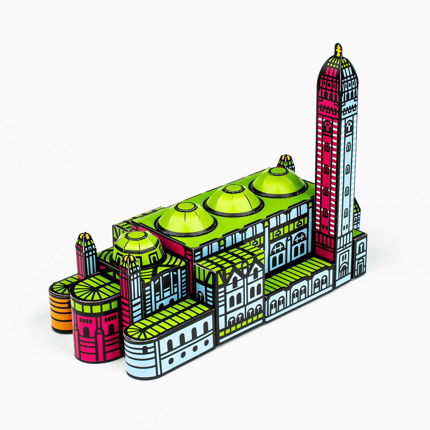 Foxetroo Cut-out Paper Model of Westminster Cathedral in London