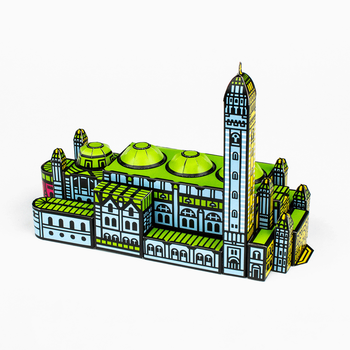 Foxetroo Cut-out Paper Model of Westminster Cathedral in London