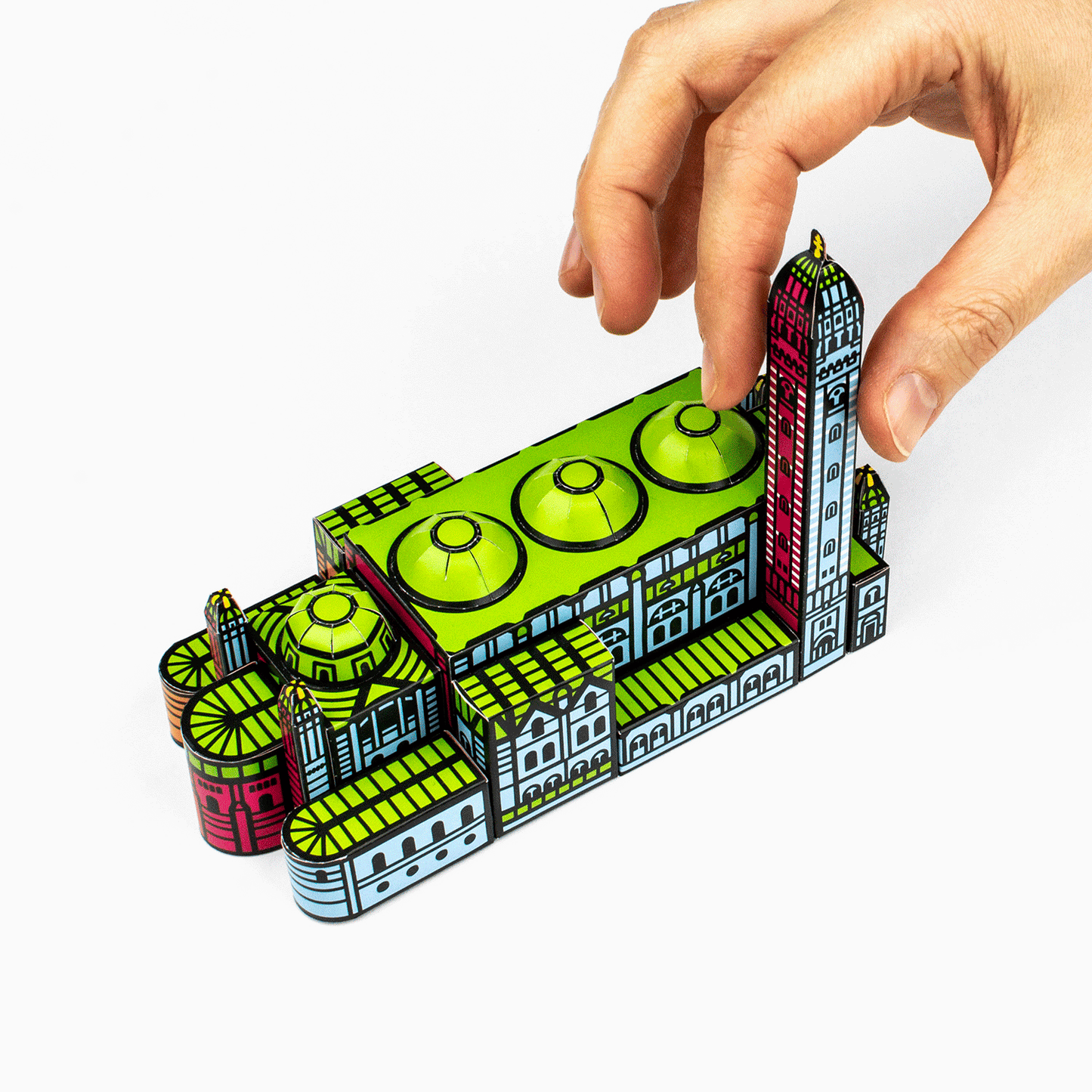 Foxetroo Cut-out Paper Model of Westminster Cathedral in London