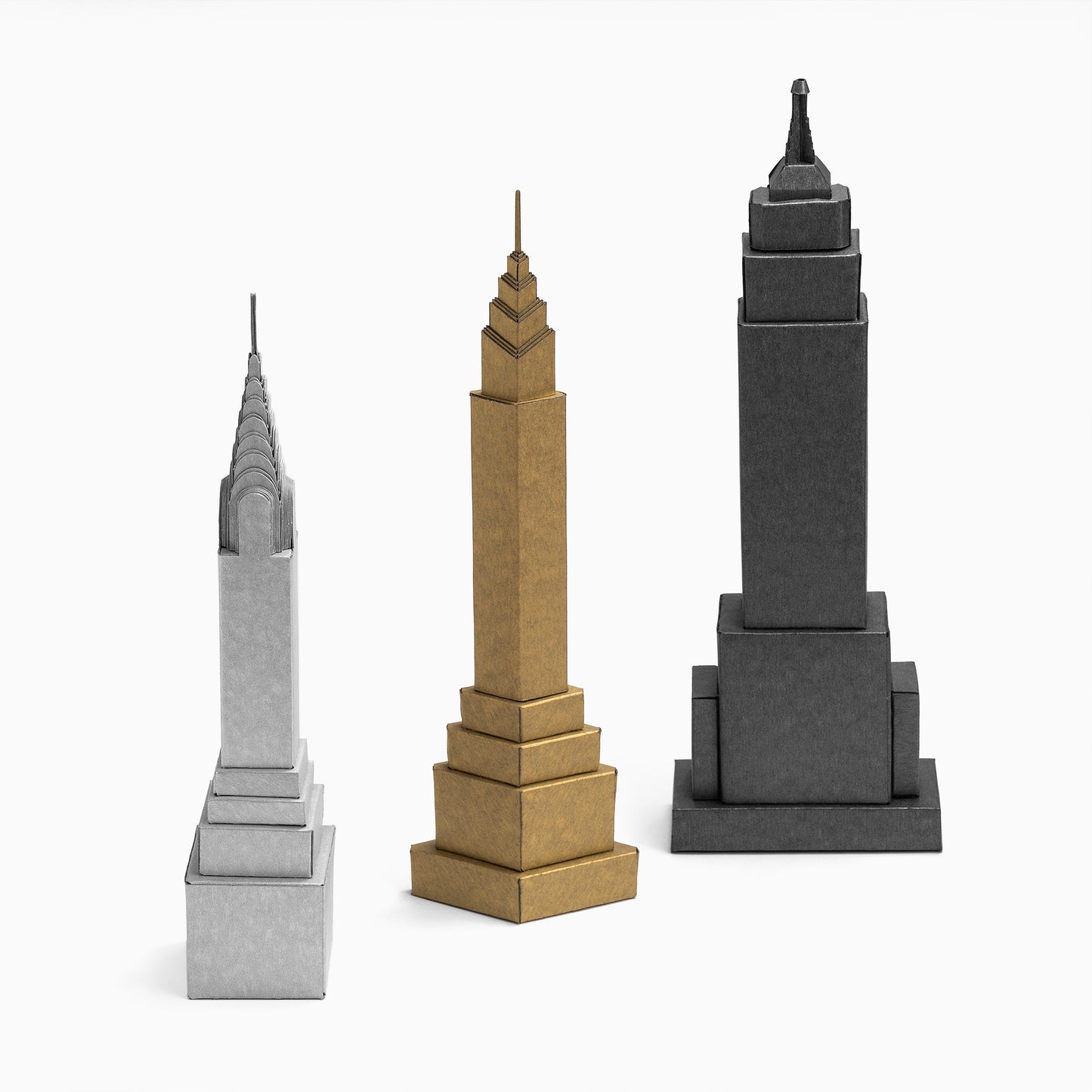 Art Deco Inspired Skyscrapers - paper model kit by PaperLandmarks