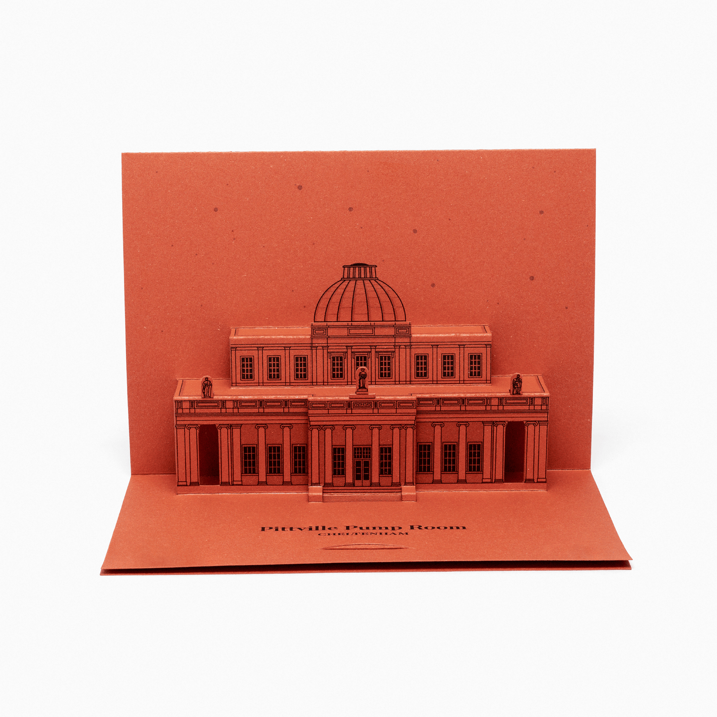 Pittville Pump Room Pop-Up Card by PaperLandmarks