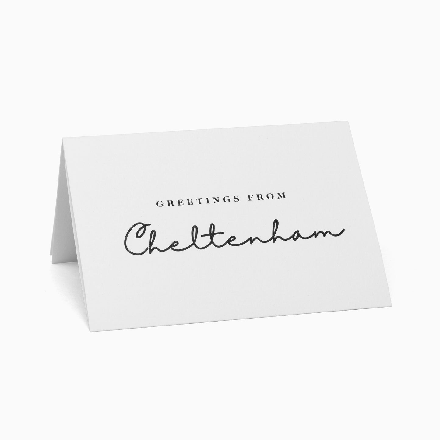 Greetings from Cheltenham Pittville Pump Room Pop-Up Card by PaperLandmarks