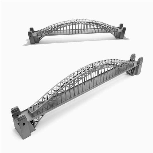 Sydney Harbour Bridge Paper Model by PaperLandmarks 