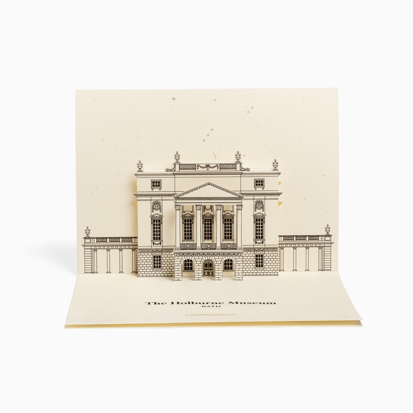 The Holburne Museum Greetings from Bath Somerset England Pop-Up Card by PaperLandmarks