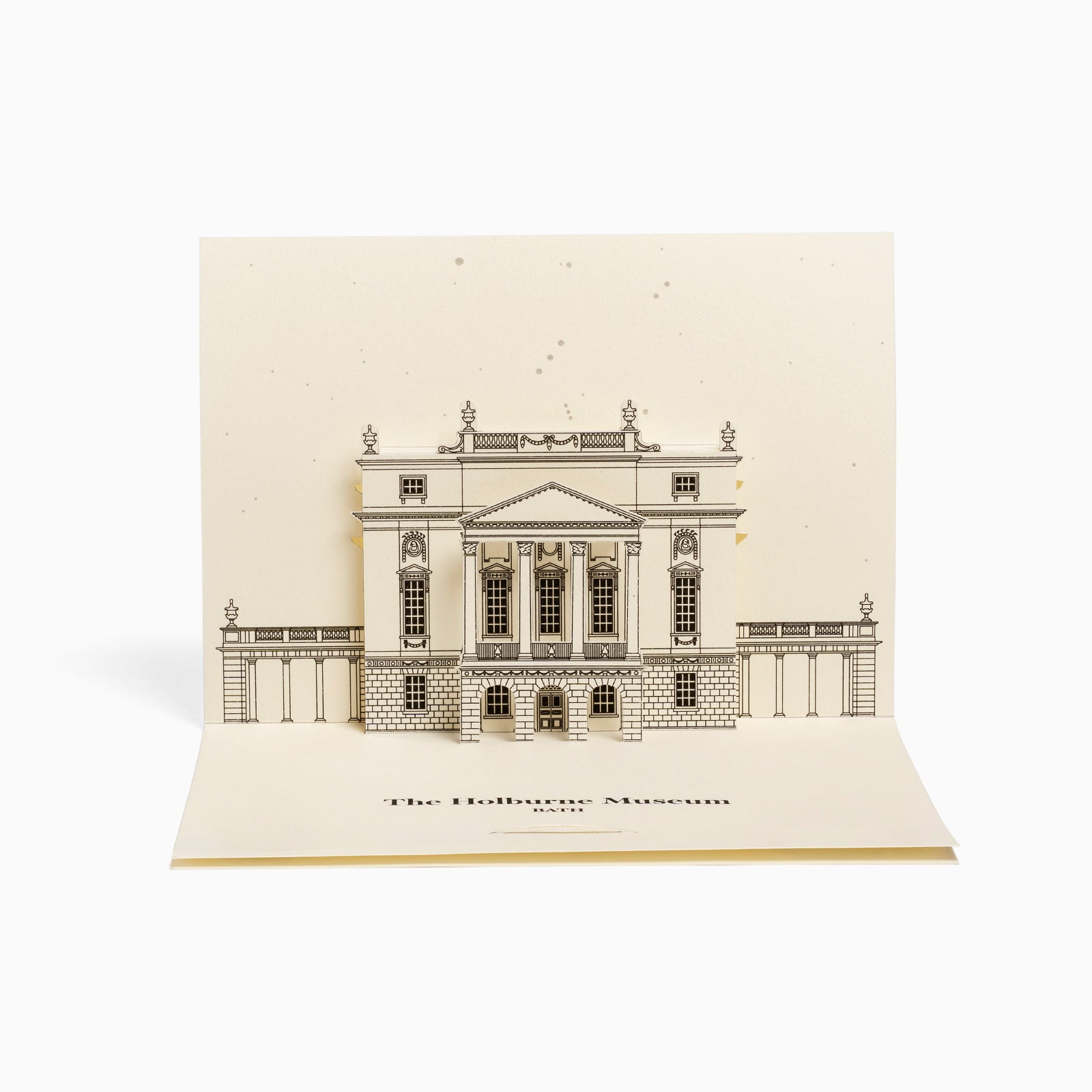 The Holburne Museum Greetings from Bath Somerset England Pop-Up Card by PaperLandmarks