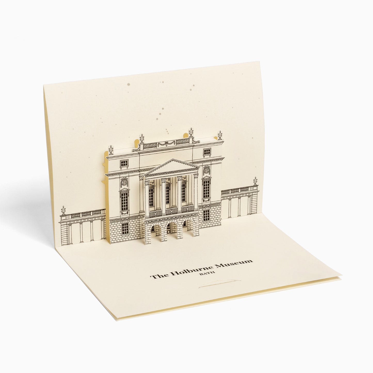 The Holburne Museum Greetings from Bath Somerset England Pop-Up Card by PaperLandmarks