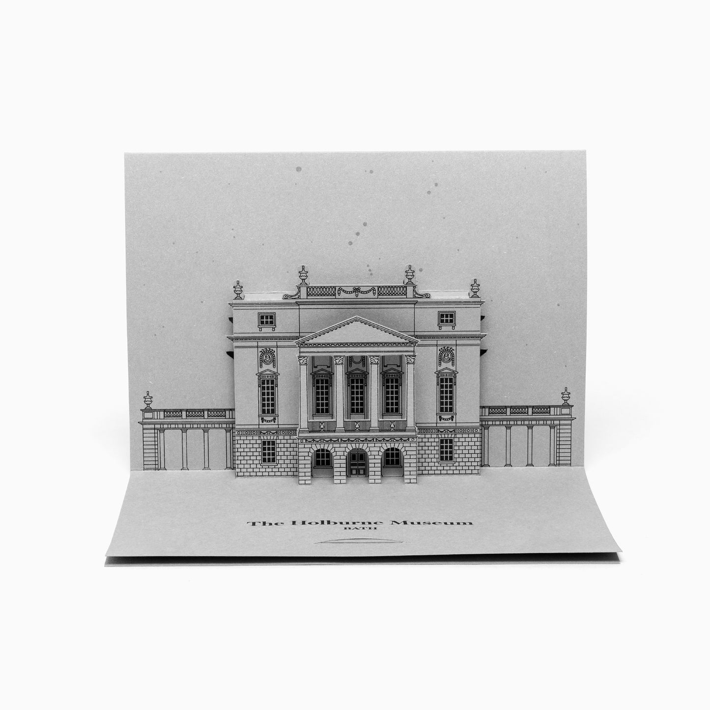 The Holburne Museum Greetings from Bath Somerset England Pop-Up Card by PaperLandmarks