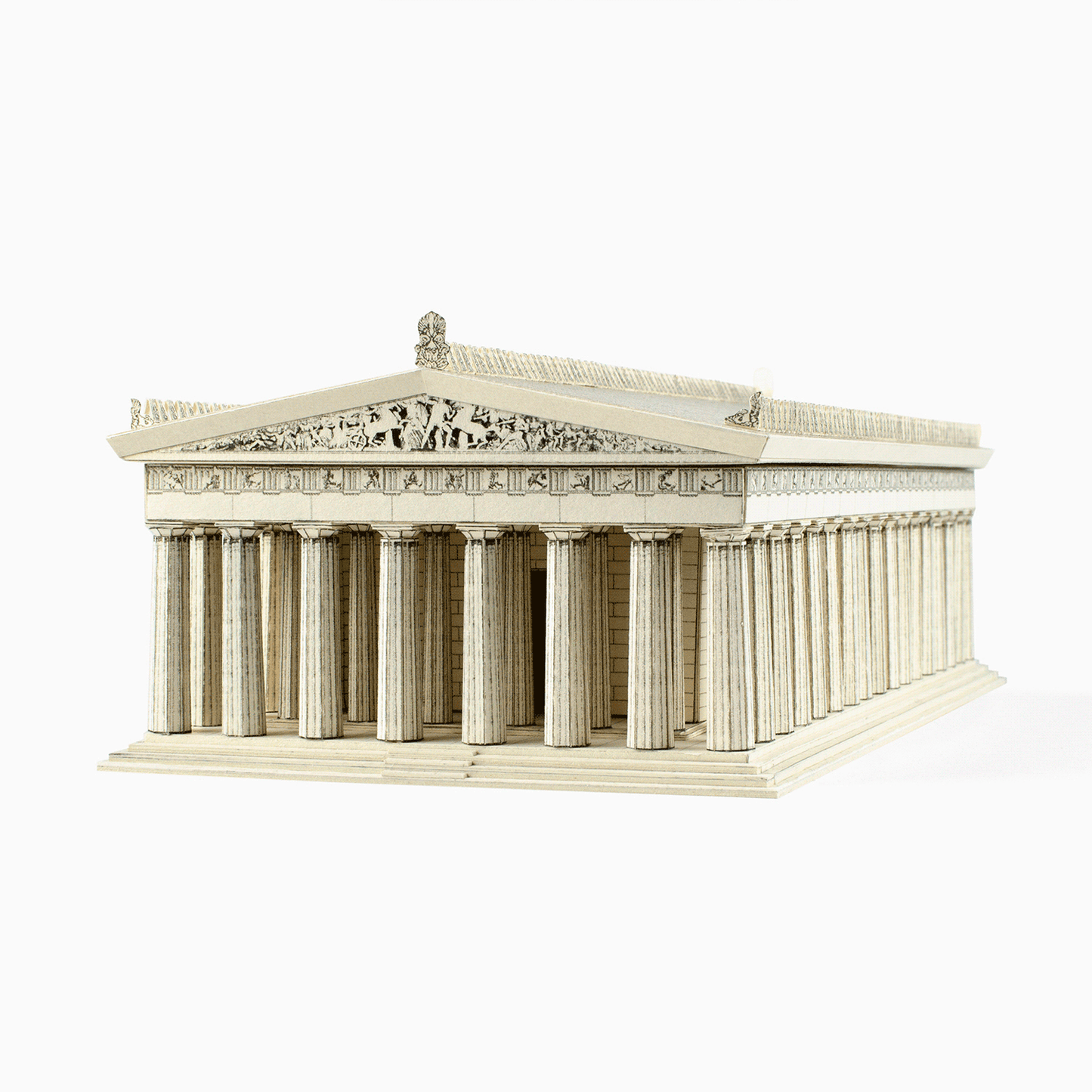 Parthenon Paper Model by PaperLandmarks