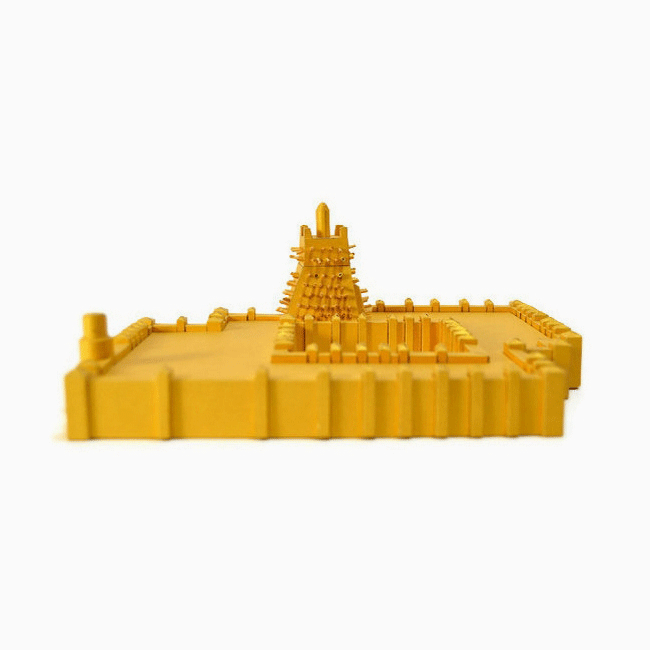 Sankore Mosque Timbuktu Paper Model by PaperLandmarks Mali Heritage