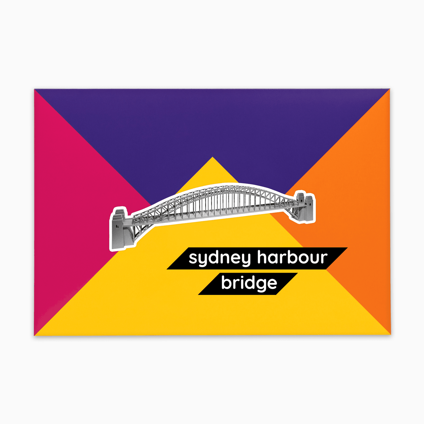 PaperLandmarks Sydney Harbour Bridge Paper Model Kit Gift Packaging