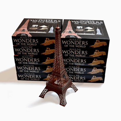 Build 3-D Wonders Imants Caklais Paper Design Eiffel Tower