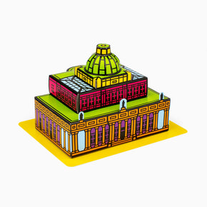 Foxetroo Cut-out Paper Model Cover of Pittville Pump Room in Cheltenham