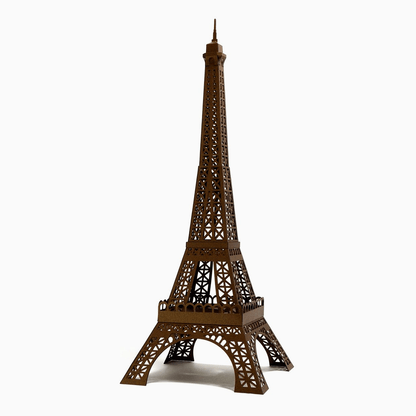 3d Printing Pen Print Color Eiffel Tower. 3d Rendering Stock