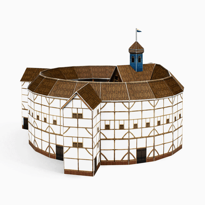 Globe Theatre Paper Model by PaperLandmarks