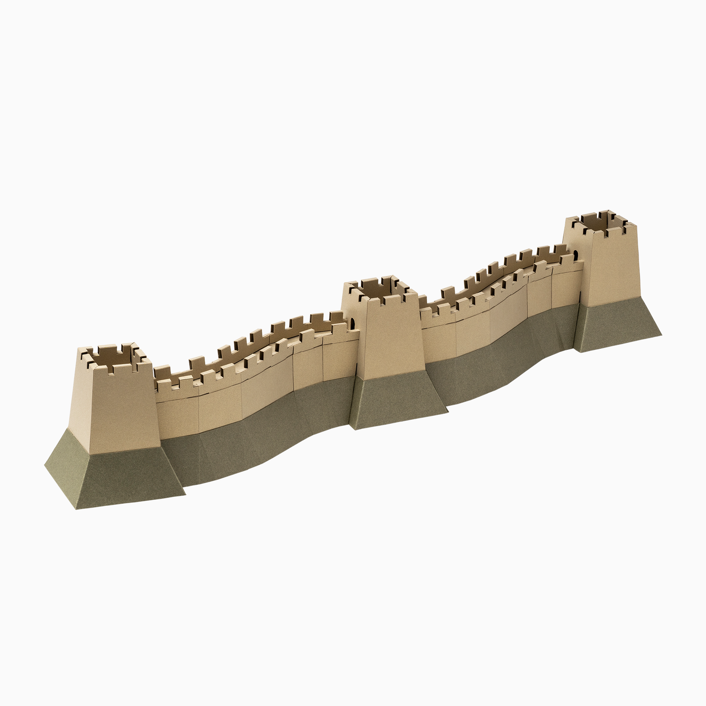 Great Wall Of China Paper Model by PaperLandmarks