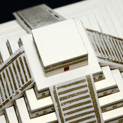 Mayan Pyramid Paper Model by PaperLandmarks Detail Closeup