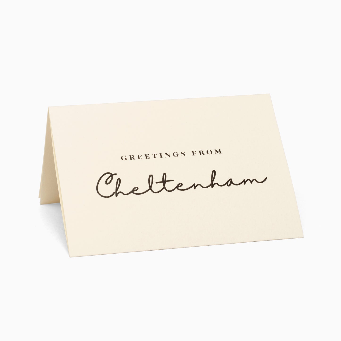 Greetings from Cheltenham Pittville Pump Room Pop-Up Card by PaperLandmarks