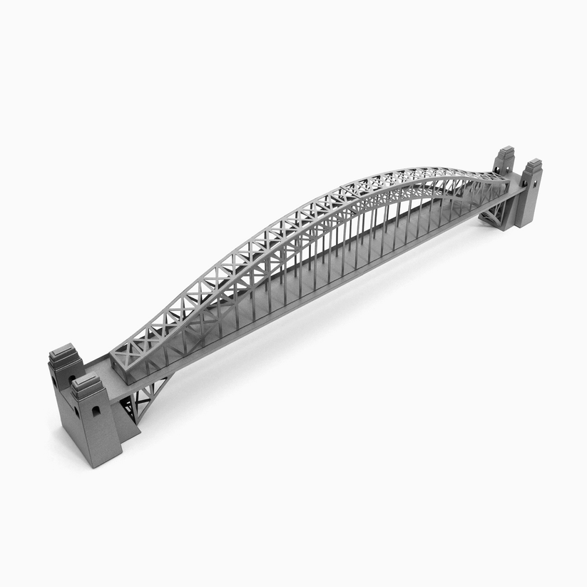 Sydney Harbour Bridge - Paper Model by PaperLandmarks