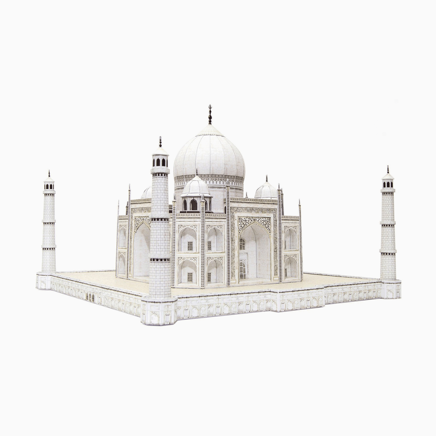 Taj Mahal Paper Model by PaperLandmarks Architecture
