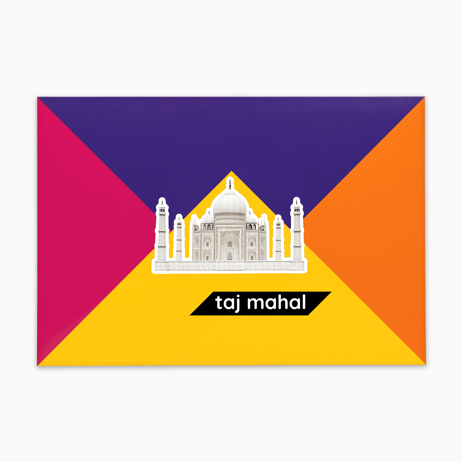 PaperLandmarks Taj Mahal Paper Model Kit Gift Packaging